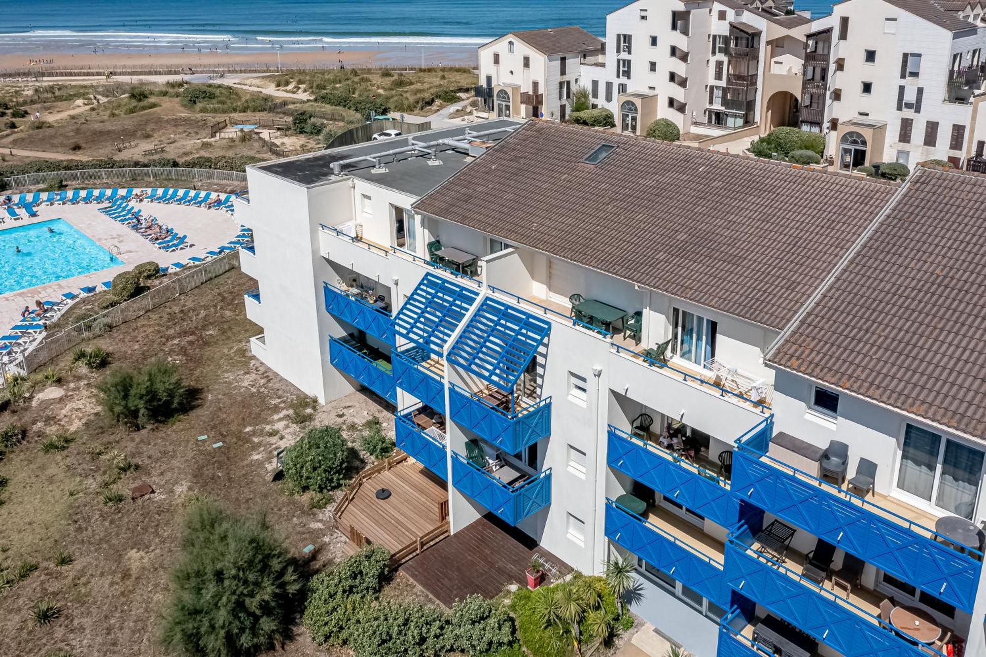 Residence Pierre & Vacances Bleu Marine Lacanau Exterior foto
